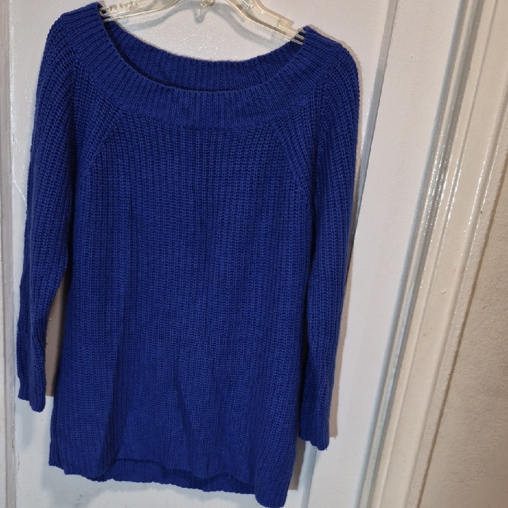 Ashley Stewart Vibrant Blue Women's Sweater